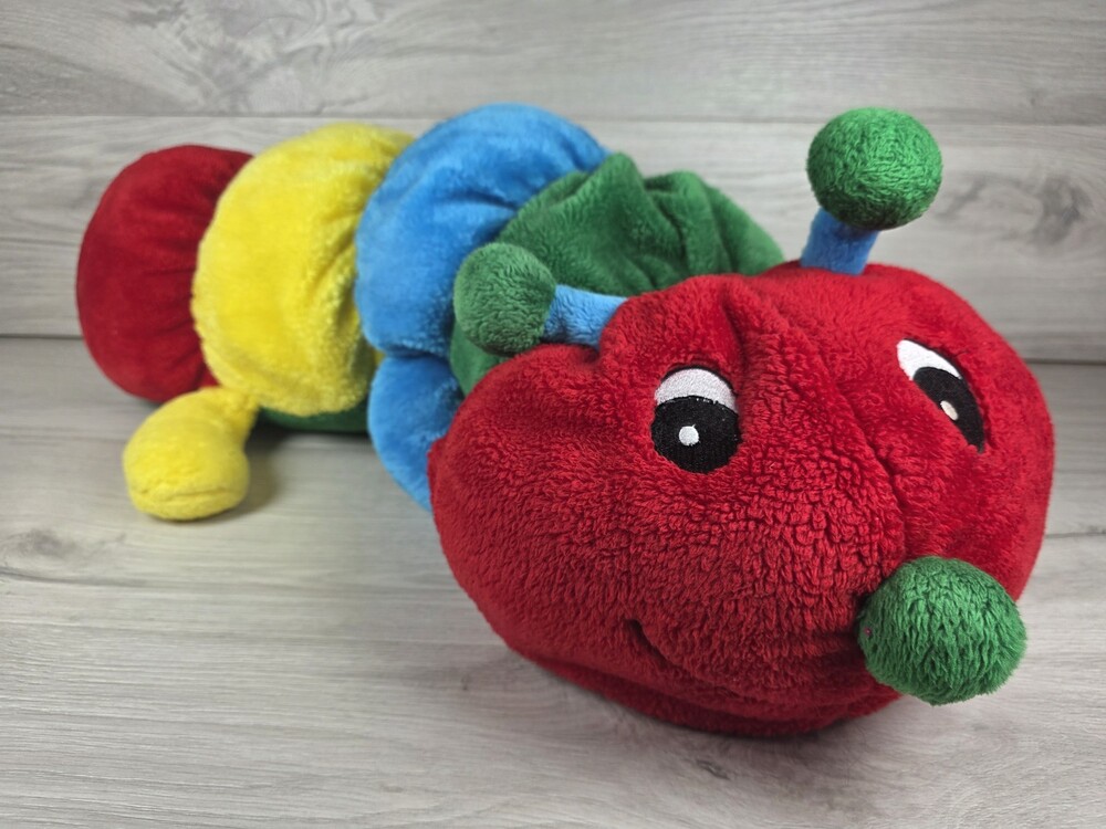 DanDee Plush Hungry Caterpillar Large Colorful 30" Stuffed Animal Bug SU48